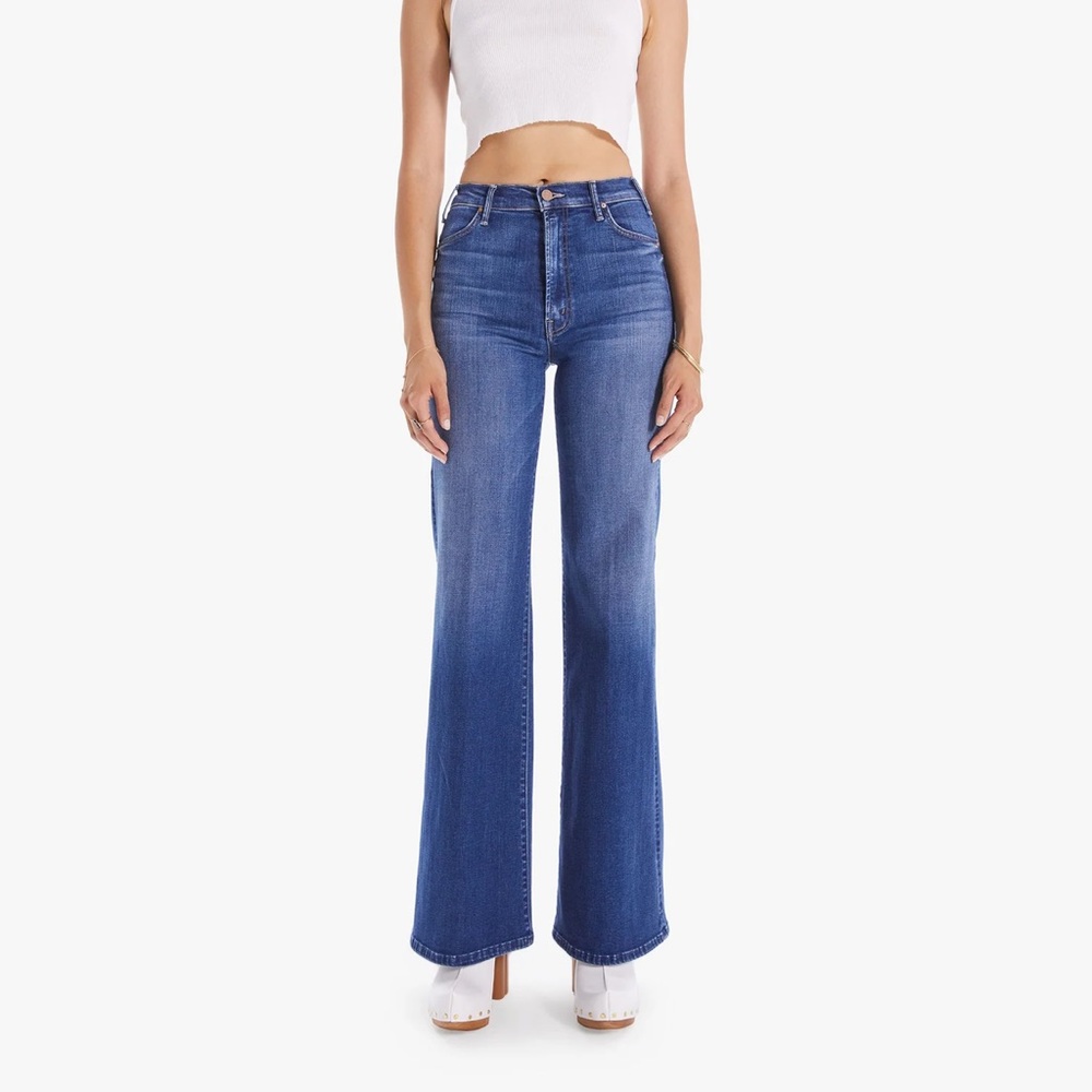 MOTHER The Hustler Roller Heel jeans